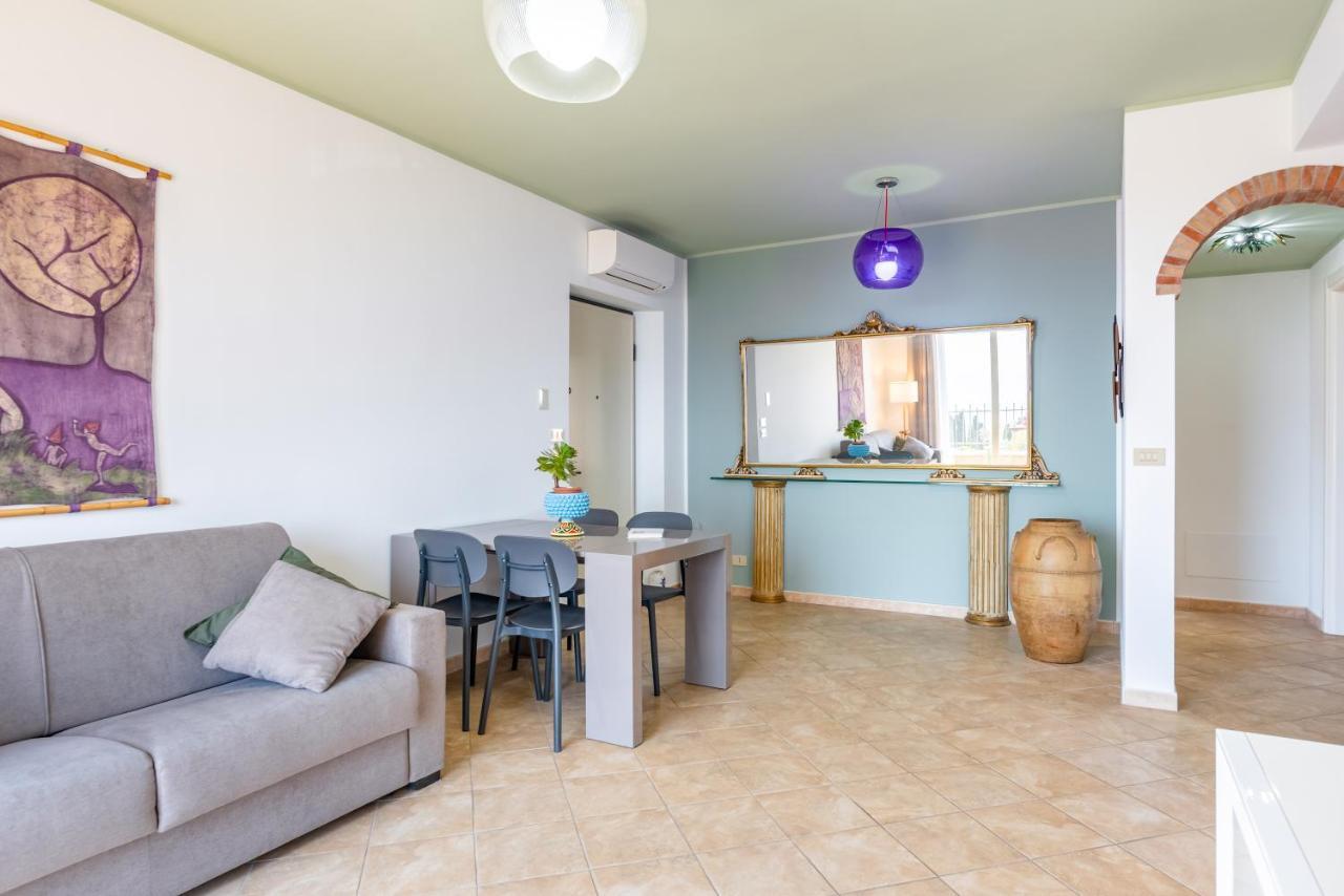 Taormina Panoramic Apartment With Parking Екстериор снимка